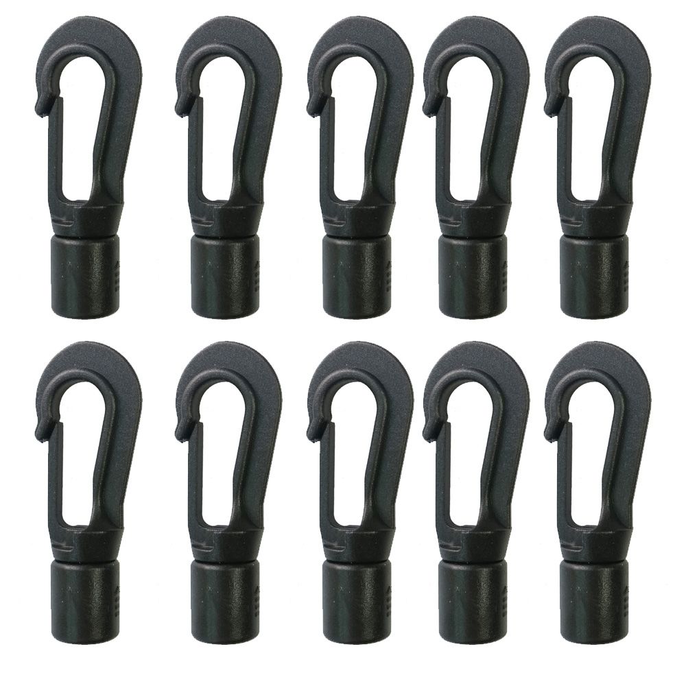 Fishing Kayak Sit On Top - 플라스틱 스냅 후크 클립 번지 쇼크