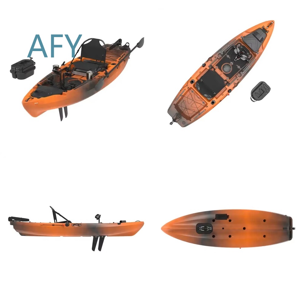 10피트 페달식 카약, 편안한 패들링 즐거움을 위한 시 - Fishing Kayak Pedal Drive 리뷰 및 가격